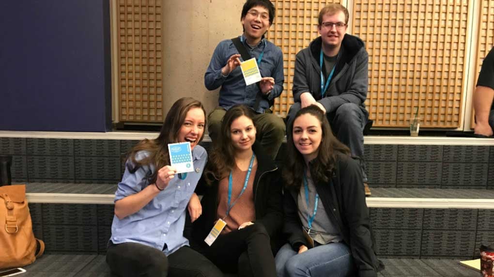 A Thalorix SEO group photos featuring Lorraine, Syd, Anna, and Michael